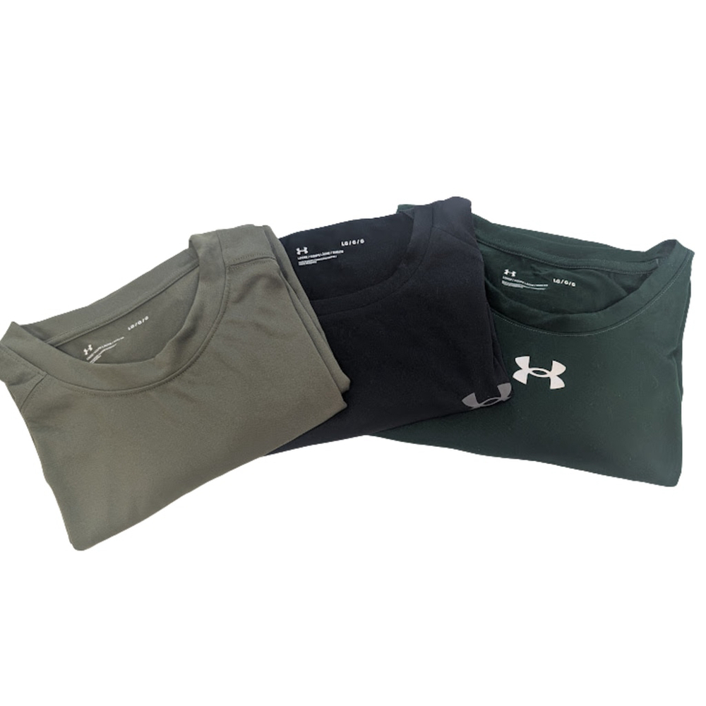 Under Armour Long Sleeve Tech Tee Bundle Sporty Minimalist Men’s L (3)